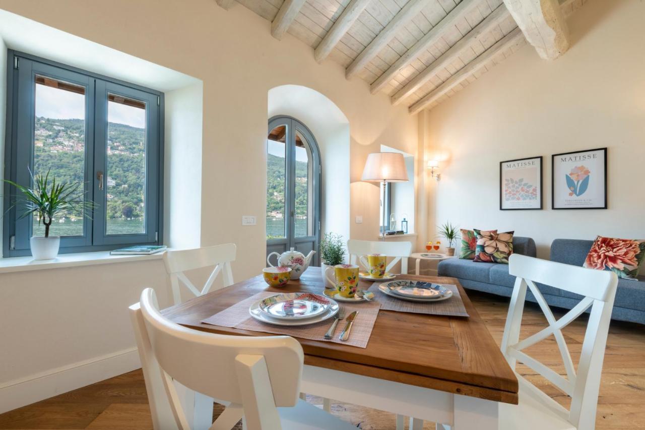 Isola Bella Apartments Via Vittorio Emanuele ستريزا المظهر الخارجي الصورة